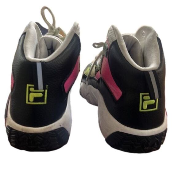 FILA MB MULTICOLORED JAMAL MASHBURN RETRO BASKETBALL SHOES SIZE 12 - Picture 2 of 10
